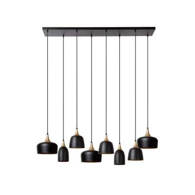 CHAYANNE - Lampa wisząca - 8xE14 - Black 05446/08/30 Lucide